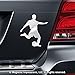 Soccer Player Male Car Magnet