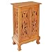 EXP Handmade Asian Furniture - 32" Coconut Palm Storage Cabinet / End Table - Natural Finish