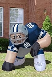 Huge 5' NFL Dallas Cowboys Lineman Inflatable Outdoor Yard Decoration