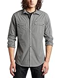 ecko unltd. Men's Cuttin In Long-Sleeve Button-Down Shirt, Black, Medium