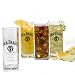 Jack Daniels Old No. 7 Hiball Glasses, Set of 4