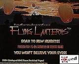 Flying Lanterns Pack of 20 light up the sky