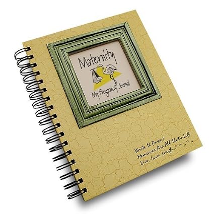 Maternity, My Pregnancy Journal - Yellow Hard Cover