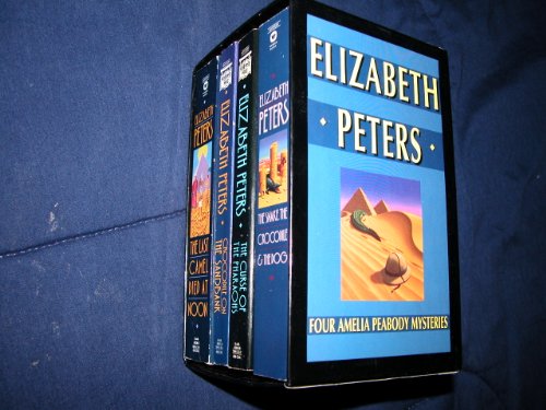 Four Amelia Peabody Mysteries Box Set (4 mysteries box set the last camel died at noon, crocodile of the sandbank, the curse of the pharoahs, the snake the crocodile & the dog, 4 volume box set)