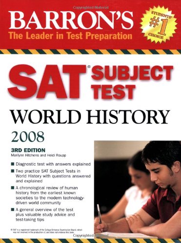 Barron's SAT Subject Test World History