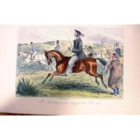 � la Sangsue H/C du Pique-nique 1858 l'Antiquit� Imprime Victoriana