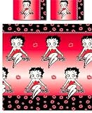 Betty Boop Double Duvet Cover And Pillowcase Set - 'Sit'