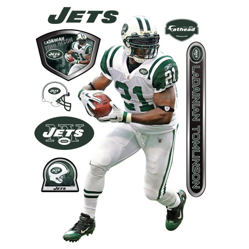 Fathead NFL New York Jets LaDainian Tomlinson Wall Graphic