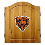 SAVE $20.00 - Imperial Chicago Bears Licensed Solid Pine Cabinet and Bristle Dartboard Set $139.00