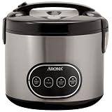 Aroma Stainless Steel Rice Cooker