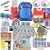 Deluxe 2-Person by SurvivalKitsOnline Perfect Survival Kit for Emergency Disaster Preparedness for Earthquake, Hurricane, Fire, Evacuations, Auto, Home and Family