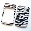 RIM BlackBerry Curve 8300 8310 8320 8330 Snap On Protector Hard Case Image Cover Zebra