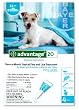 Advantage Topical Flea Treatment for Dogs 11-20 Lbs (4 Applications)
