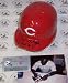 Joe Morgan Hand Signed Cincinnati Reds Mini Helmet