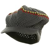 Rasta RGY Beanies Visor (02)-Dk.Grey W27S20A