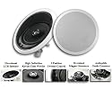New Pair MA Audio MAT-625A 6.5" Directional In-Wall/In-Ceiling Home Theater Surround Speakers (LRC)