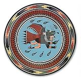Ceramic plate, 'Incari'
