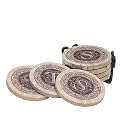 MONOGRAM COASTERS