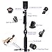 Selfie Stick,Dealgadgets Extendable Supreme Mini All in One Wire Selfie Stick for iPhone 6, iPhone 5S, Samsung Galaxy S6 S5,Color Black
