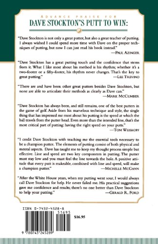 Dave Stockton's Putt to Win: Secrets For Mastering the Other Game of Golf
