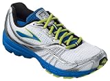 Brooks Men's Launch Running Shoe,Olympic/Silver/Lime Green/Black/White,14 D US