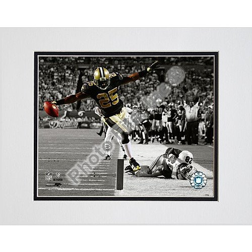 Photo File New Orleans Saints R. Bush Matted Photo