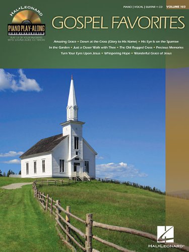 GOSPEL FAVORITES - PIANO PLAY-ALONG VOLUME 103 (CD/PKG)