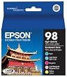 Epson T098920 98 High Capacity Color Ink Multi-Pack for Epson Artisan 700, 710, 725, 800, and 810 (Pack of 5)