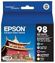 Epson T098920, 98 High Capacity 5- Color Claria Ink Multi-Pack