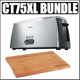 51DlJgnHTnL. SL160  Breville CT75XL Ikon 4 Slice Electric Toaster Bundle