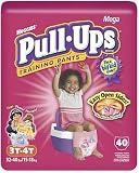 Pull-Ups Training Pants with Learning Designs, 3T-4T (32-40 lbs), Mega, 40 training pants