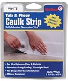 Red Devil 0170 Caulk strip Tub & Wall Wide White 1 1/4-inch by 5-feet