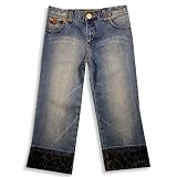 Too Shy - Girls Denim Pant, Blue