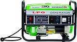 ETQ PG30P11 3,500 Watt 7 HP 208cc 4-Cycle OHV Propane Powered Portable Generator