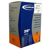 シュワルベ(SCHWALBE) 700&times;28/45C用チューブ 英式バルブ 17DV
