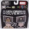 Marvel X-Men Origins Wolverine Minimates 2-Pack Logan and Sabretooth