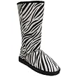 Glaze by Adi Faux Suede Zebra Print Boots Glaze by Adi Faux Suede Zebra Print Boots