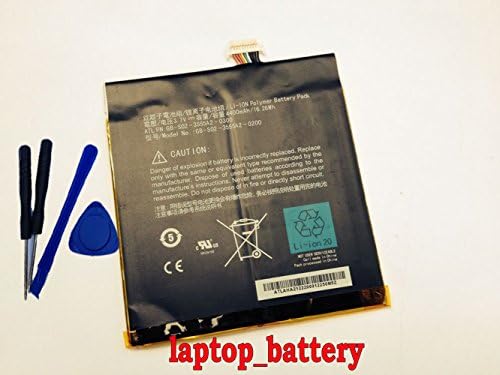 laptop_battery® New 4400mah Battery Amazon Kindle Fire 7" Qp01 3555a2l D01400 Dr-a013 E3gu111l2002 Gb-s02-3555a2-0200 E3GU111 New Replacement ship from USA warehouse by laptop_battery store