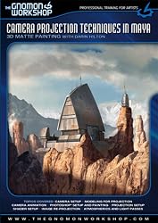 Camera Projection Techniques in Maya: 3D Matte Painting with Darin Hilton