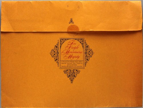 For Purple Mountains Majesty a Pictorial Portfolio By Ansel Adams Yosemite National Park, California Presented By American Savings and Loan Association