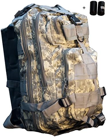 Daddy Diaper Bags Waterproof Diaper Bag for Men, Includes Diaper Disposal Bags, Backpack Style, Digital Camo
