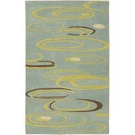 Lilly Pad Rug - Spa Blue (7'9" Round)