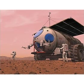 poster / affiche future martian motorhome est disperible en (L x H): 50 x 40 cm