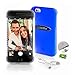 SereneLife iPhone 6 iPhone 6S Selfie Case - Durable LED Illuminated Flashing Light selfie case for Instagram Snapchat with Power Bank Phone Charger. (SLIP101BL)