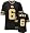 Iowa Hawkeyes Prime Time Football Jersey - Small