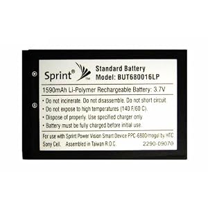 Sprint Standard Lithium Polymer Battery for HTC Sprint Mogul, Verizon XV6800, Alltel PPC6800, Qwest Mogul Smartphone