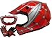 TMS Youth Kids Red Spider Net Dirt Bike Atv Motocross Helmet W/goggles/gloves (Small)