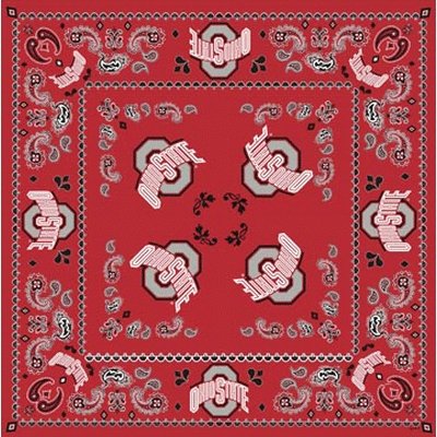 NCAA Ohio State Buckeyes Team Color Bandana