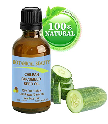 CHILEAN CUCUMBER SEED Carrier Oil. 100% Pure / Natural / Undiluted. Cold Pressed. Skin Care. (1 oz- 30 ml) by Botanical Beauty