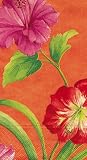 Caspari Tropical Spendor Set of 15 Paper Guest Towels, Mandarin